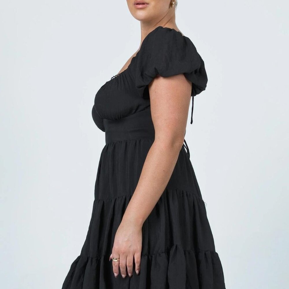Princess Polly Danny Black Mini Dress